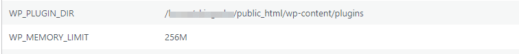 valid wp memory limit